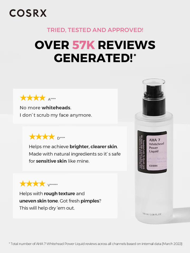 COSRX, AHA 7 Whitehead Power Liquid 100ml - Image 4