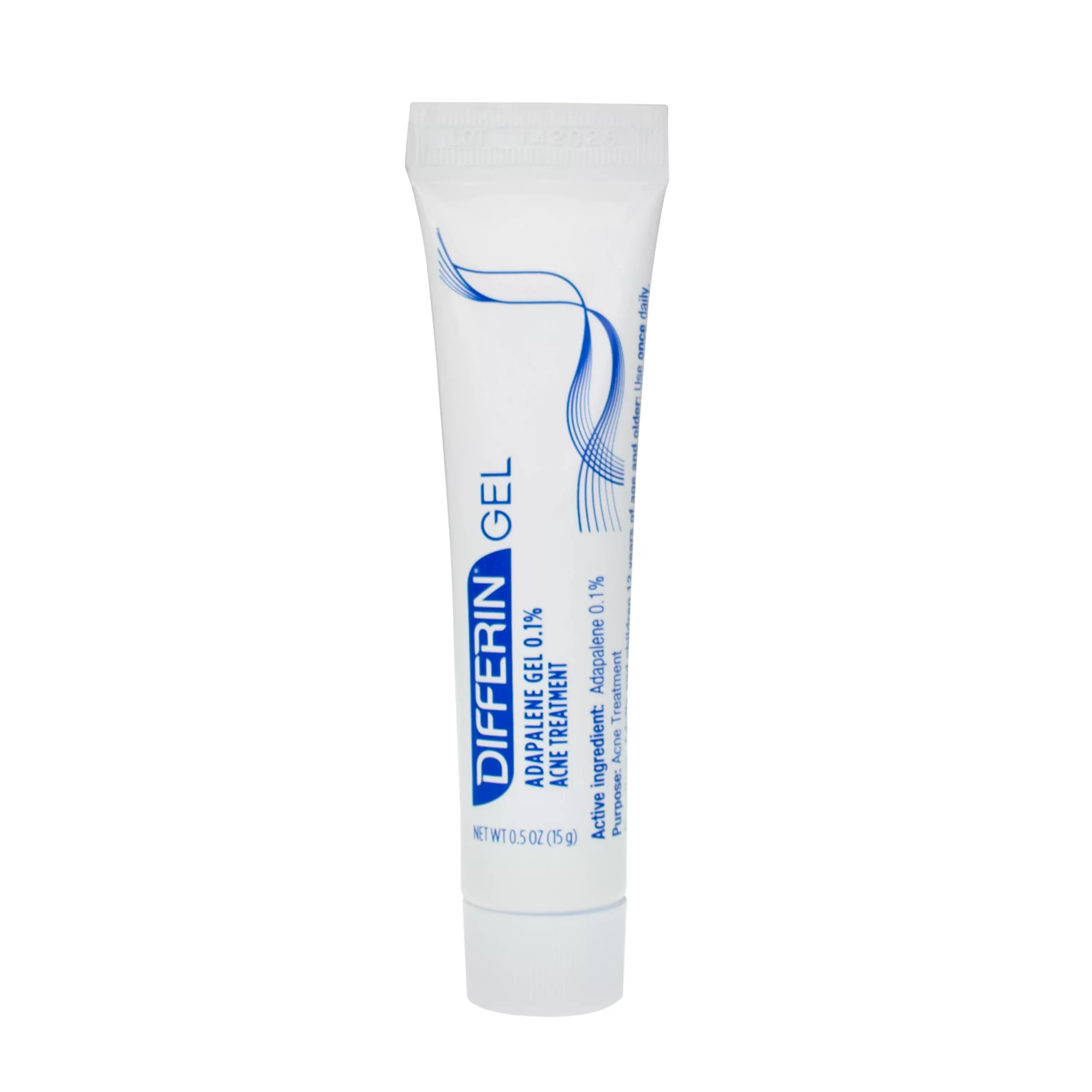 Differin, Adapalene Gel 0.1 % Acne Treatment, Fragrance Free